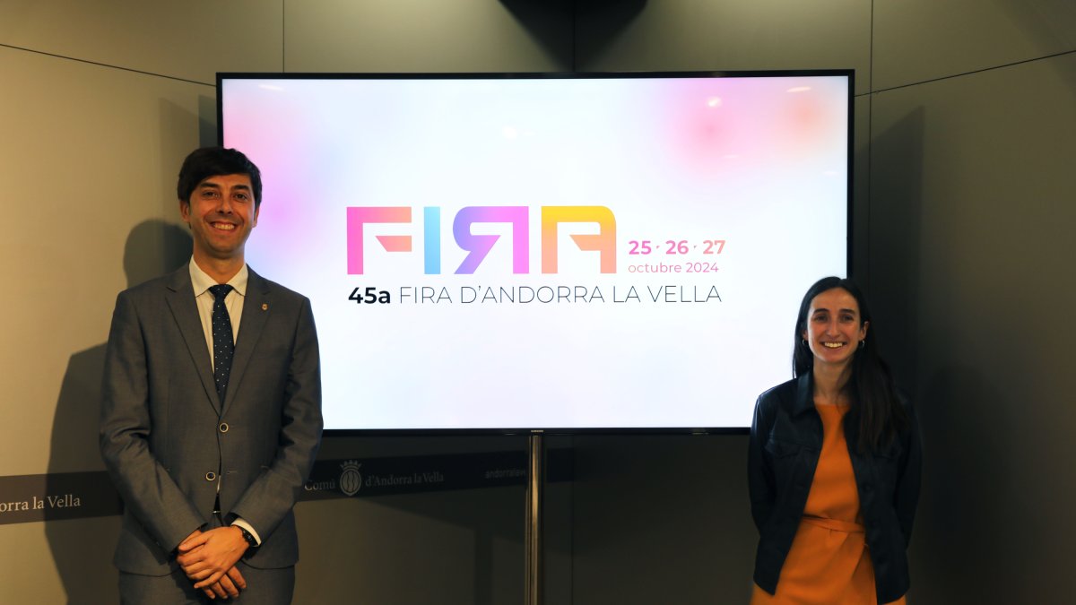 González i Losada, ahir en la presentació de la Fira.