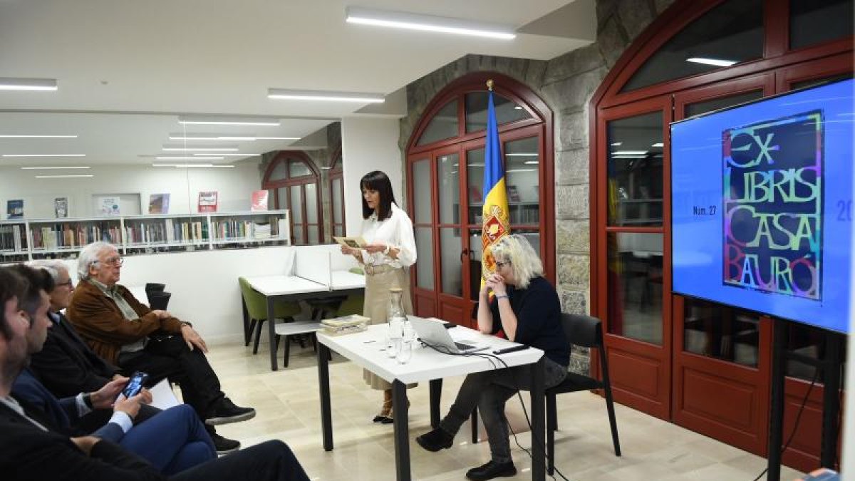 Presentació del número 27 de la revista 'Ex-libris Casa Bauró' a la Biblioteca Nacional