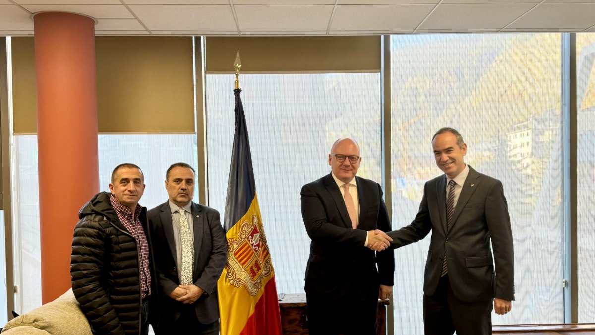 El comú de Canillo ha rebut la visita del cònsol general de Portugal aquest  dijous