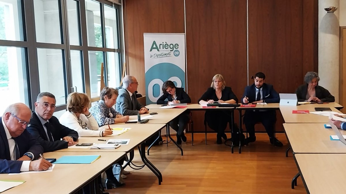 La delegació andorrana durant les trobades.