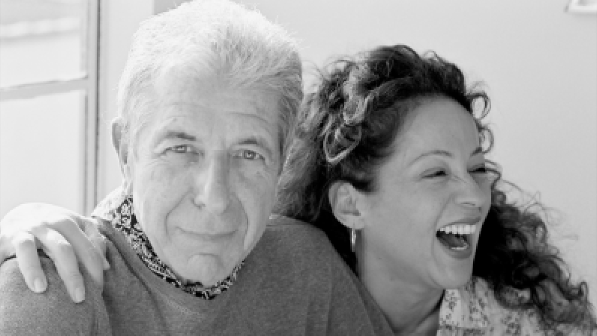 Leonard Cohen i Perla Batalla.