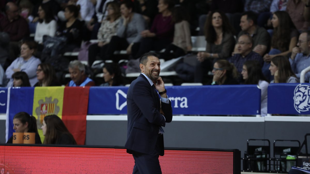 Lezkano, al duel de dissabte al Poliesportiu.