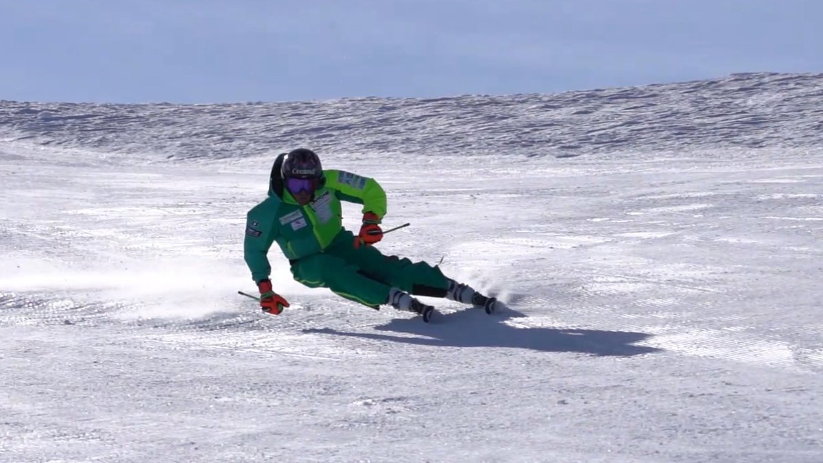 Joan Verdú a Nova Zelanda, en un dels seus primers entrenaments.