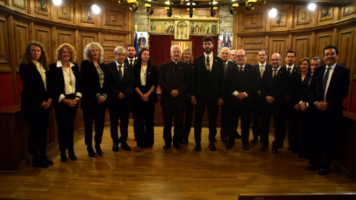La visita pastoral del Copríncep Joan-Enric Vives a la parròquia de Sant Julià.
