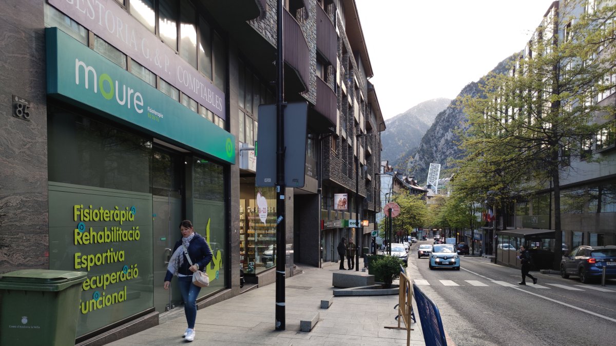 Tram sud del carrer Prat de la Creu.