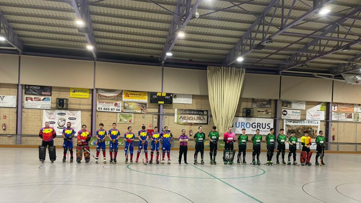 L’Andorra HC a Bigues.