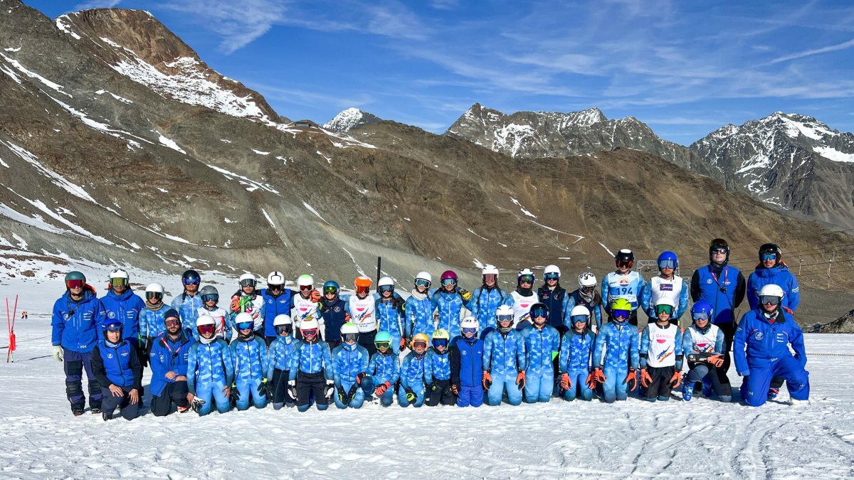 L’expedició de l’Esquí Club Pas Grau.