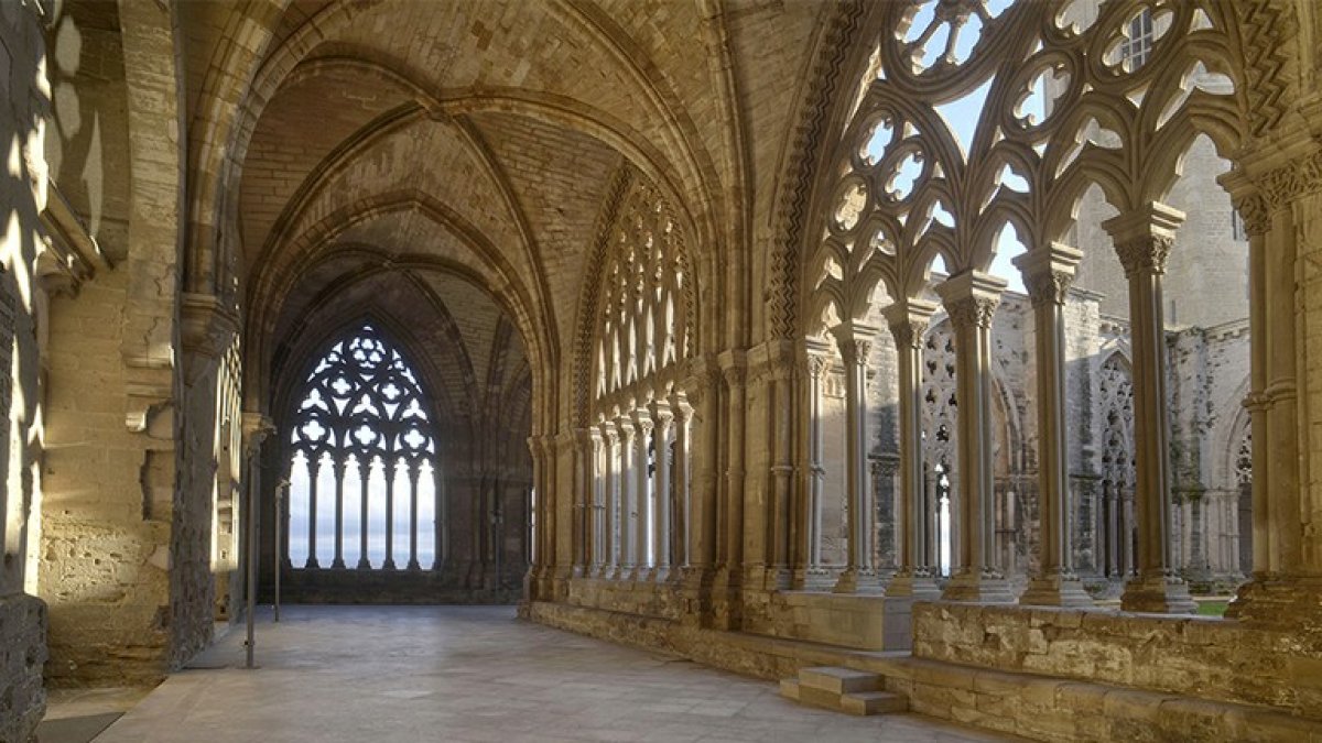 Interior de la Seu Vella de Lleida.