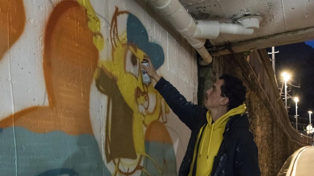 El cònsol, en un acte del festival.