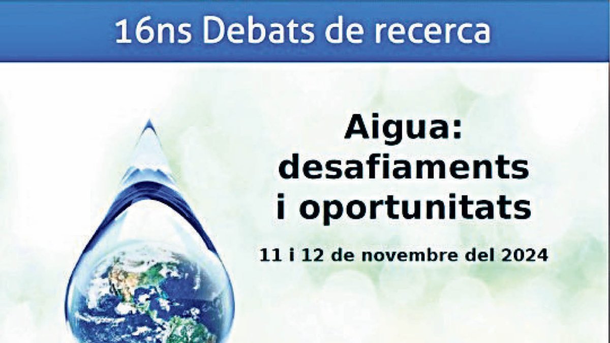 Aigua: desafiaments i oportunitats