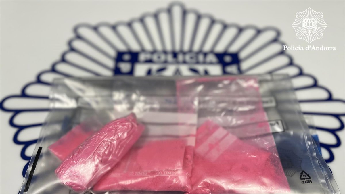La cocaïna rosa 'tusi' comissada