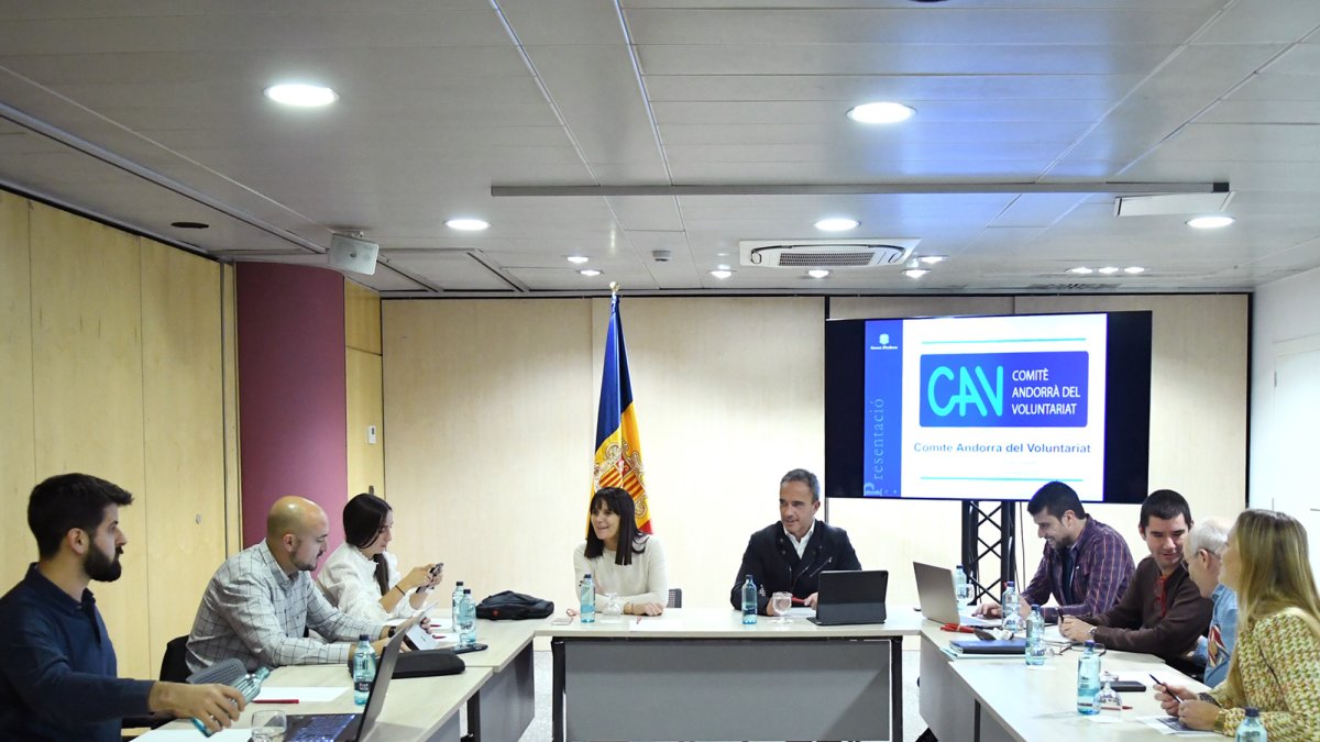Reunió del Comitè Andorrà del Voluntariat