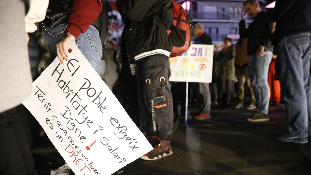 Assistents a la manifestació del 2023.