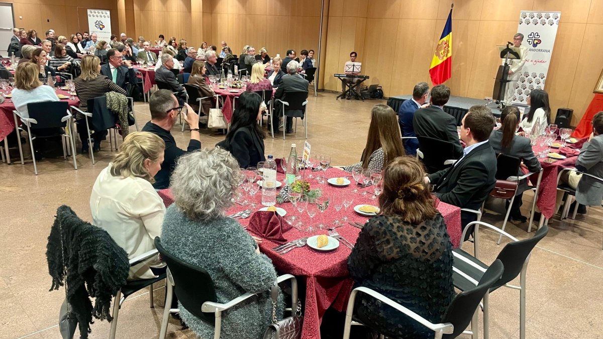 Sopar solidari de Càritas Andorrana