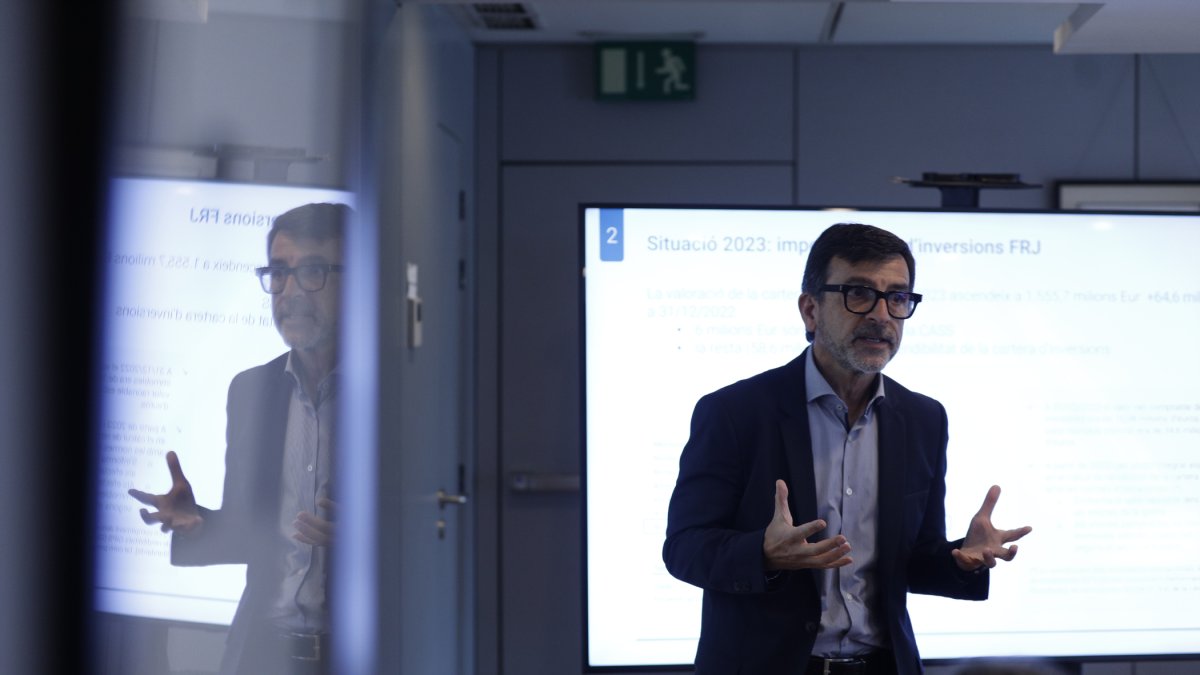 El president del FRJ, Jordi Cinca.