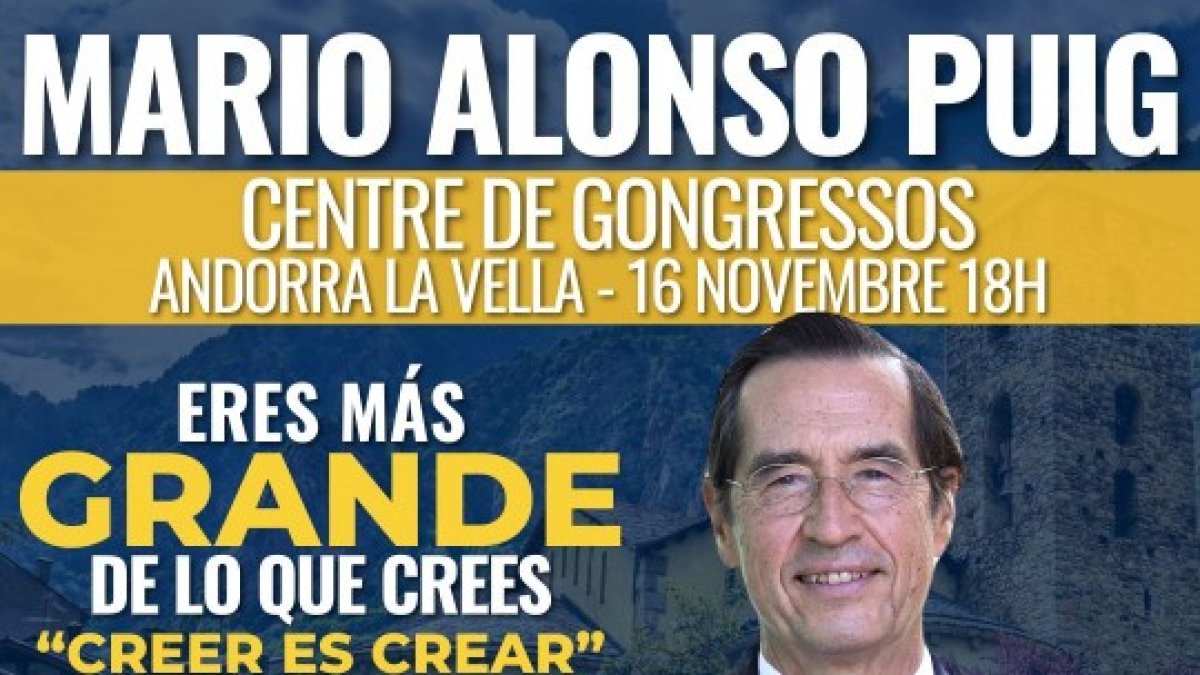 Conferència Mario Alonso Puig