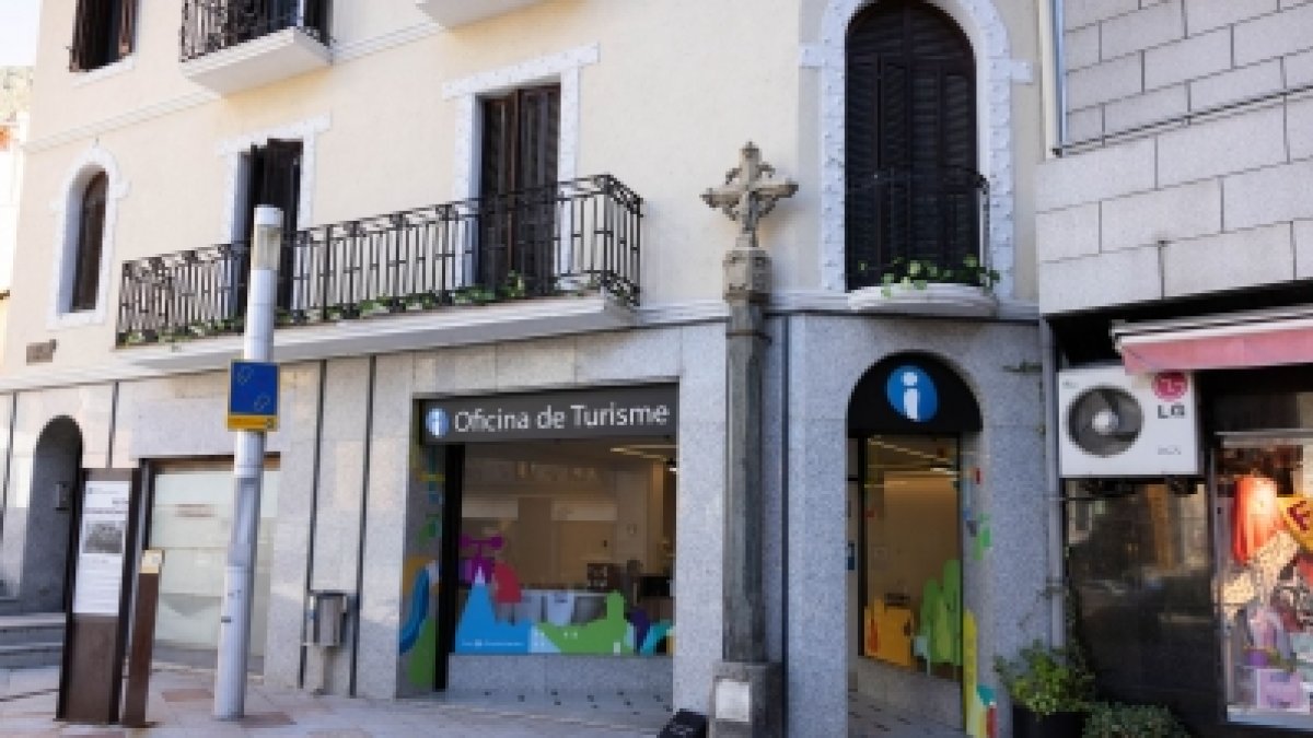 La nova oficina de turisme d'Escaldes-Engordany, a la plaça Santa Anna.