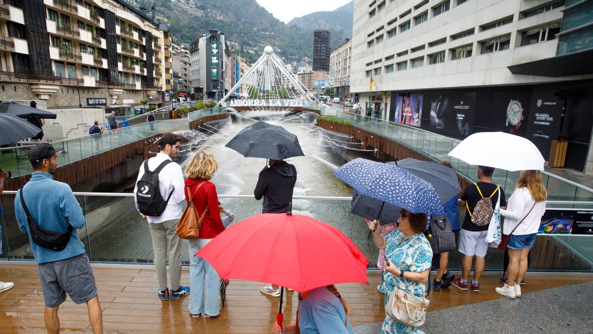 Turistes aquest estiu.