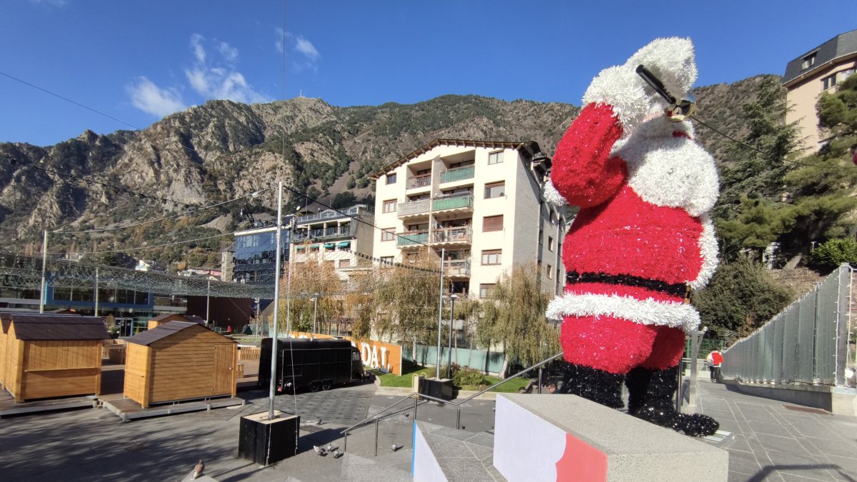 El poblet de nadal d'Andorra la Vella