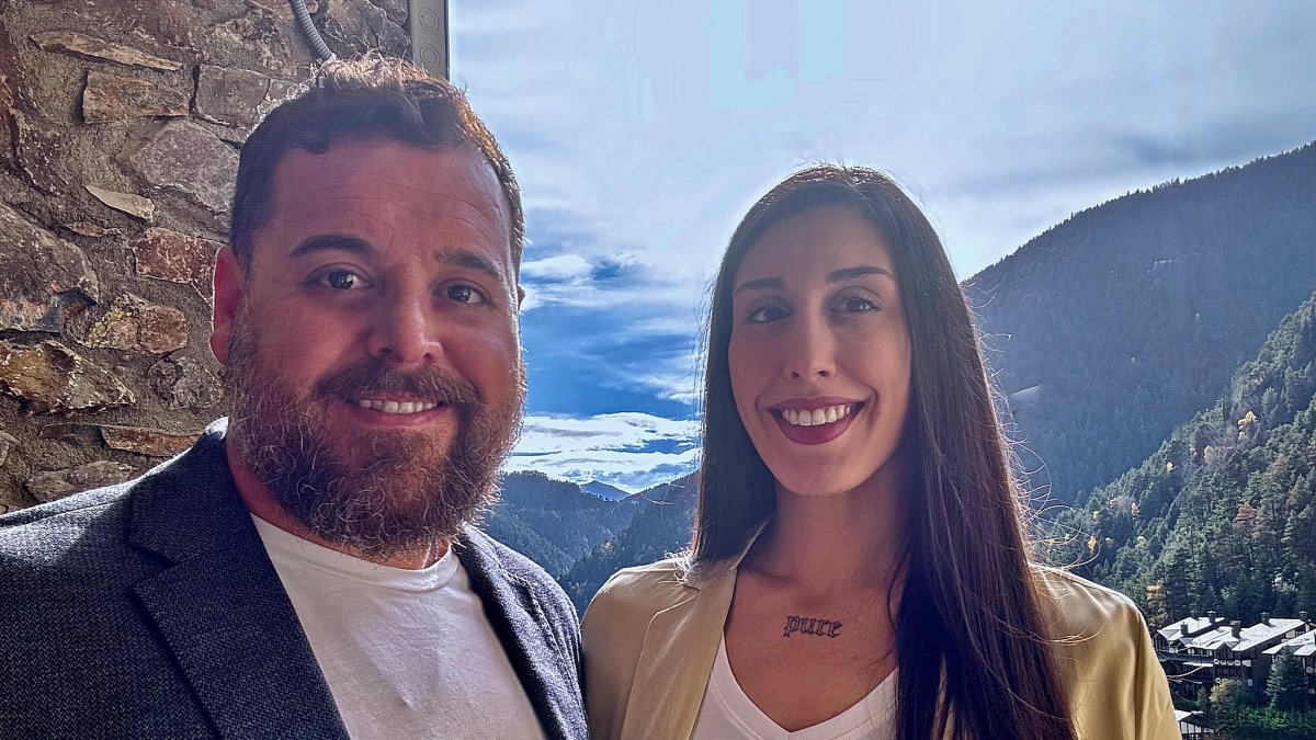 Els cofundadors de Map to Moon, Ángel Sánchez i Rose Fabra.