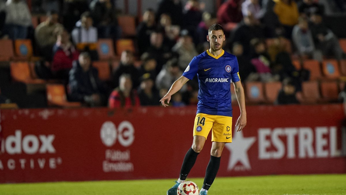 Sergio Molina, capità tricolor a Tarragona.