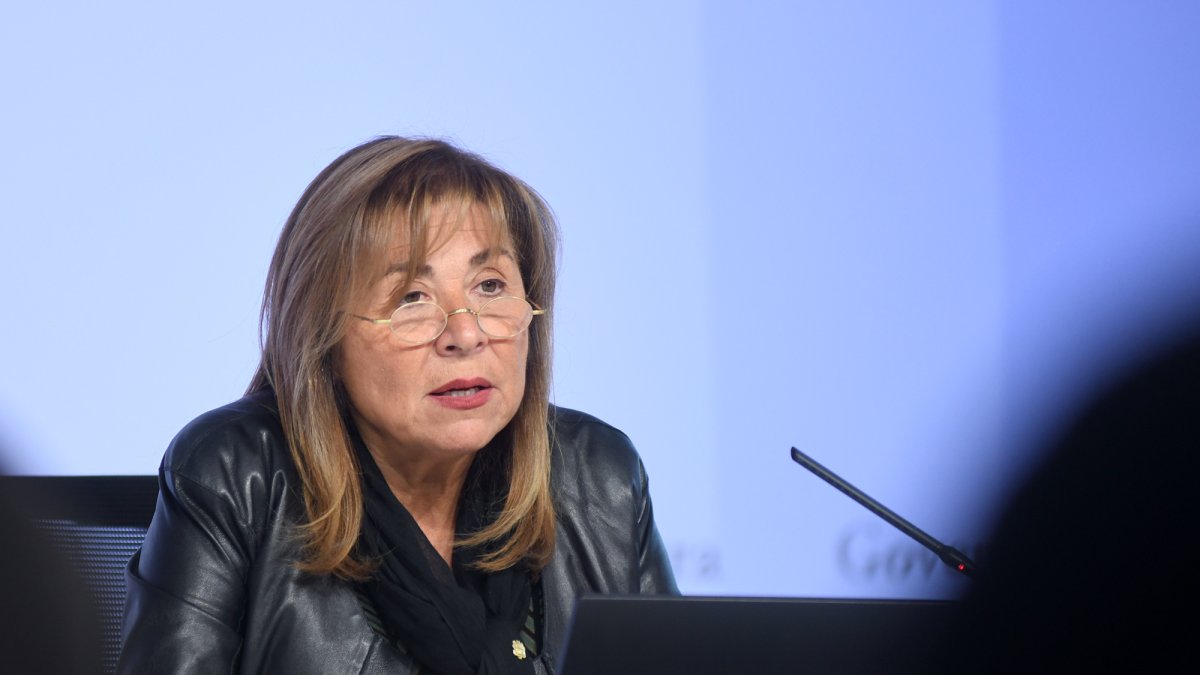 Conxita Marsol, ministra d’Economia i Habitatge.