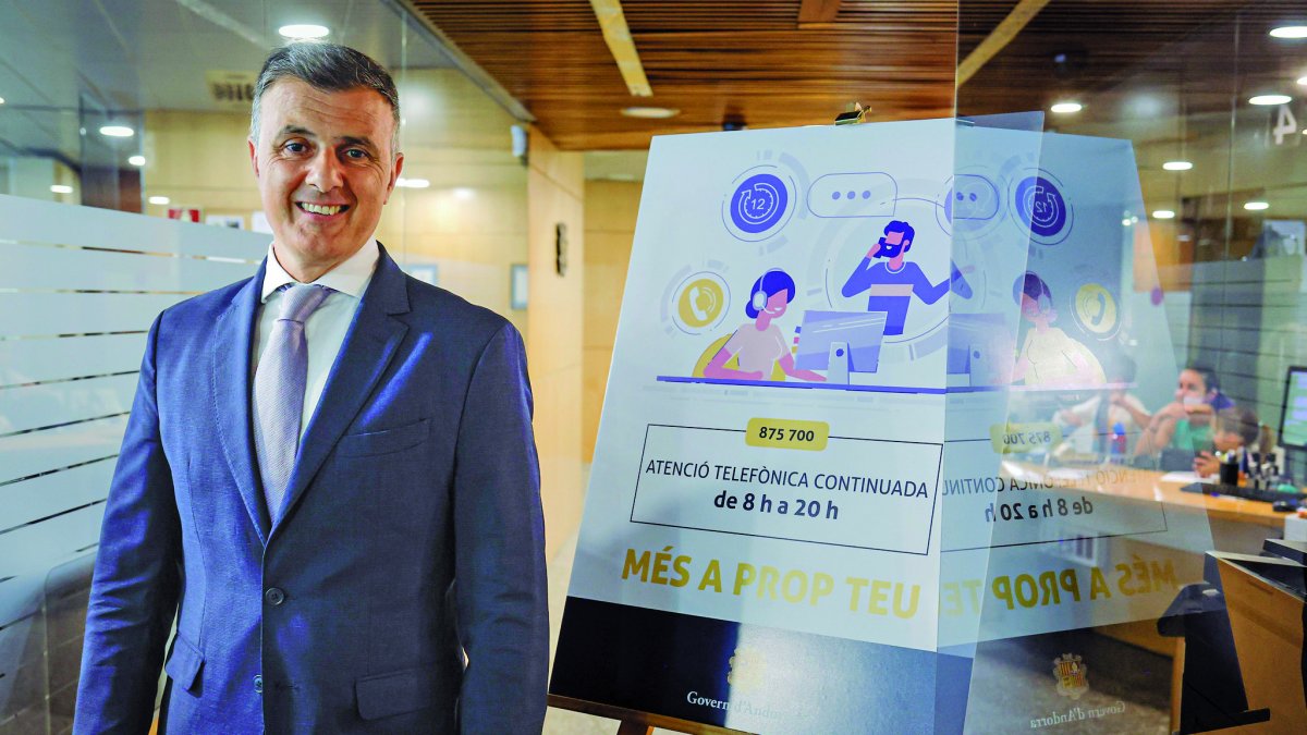 El secretari d'Estat de Telecomunicacions i Transformació Digital, Marc Rossell.