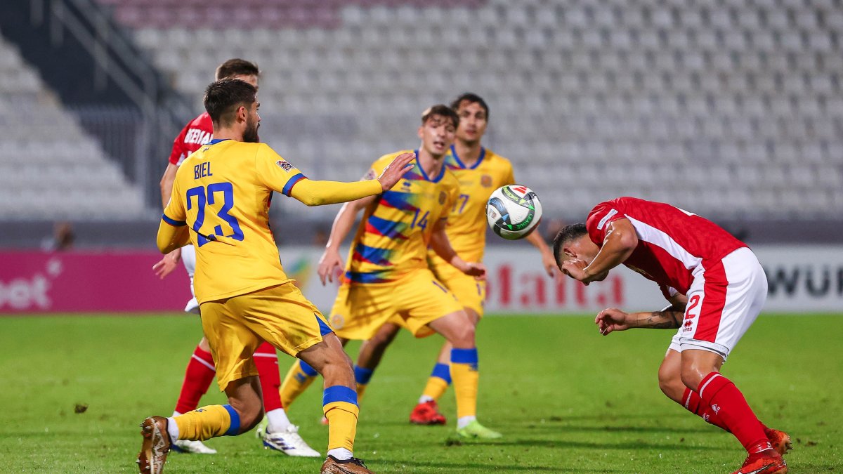 Últim partit de la selecció a Malta.