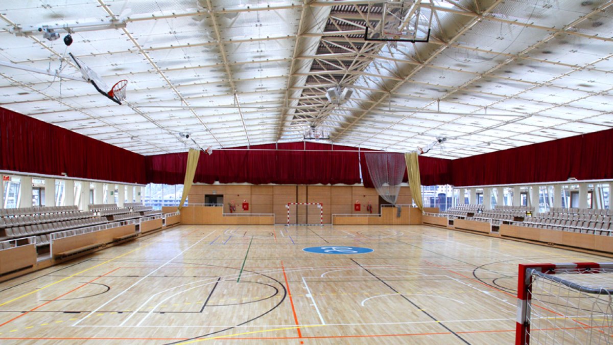 El pavelló del Prat Gran.