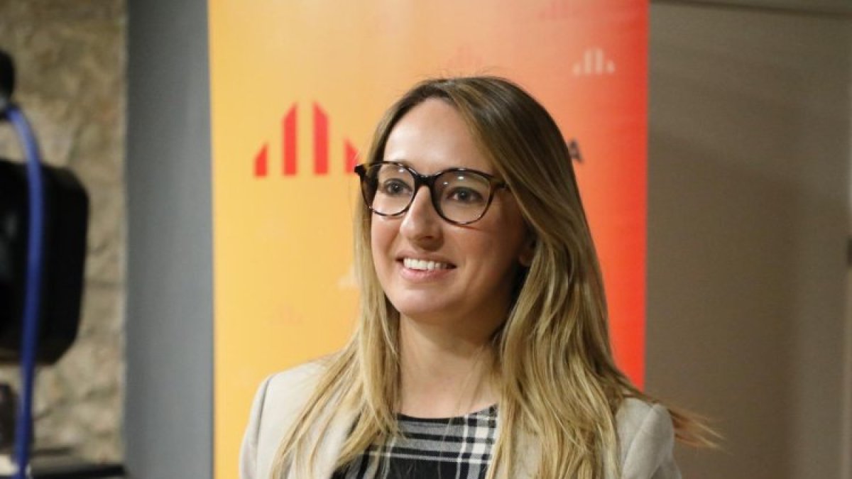 La diputada d’ERC Etna Estrems.