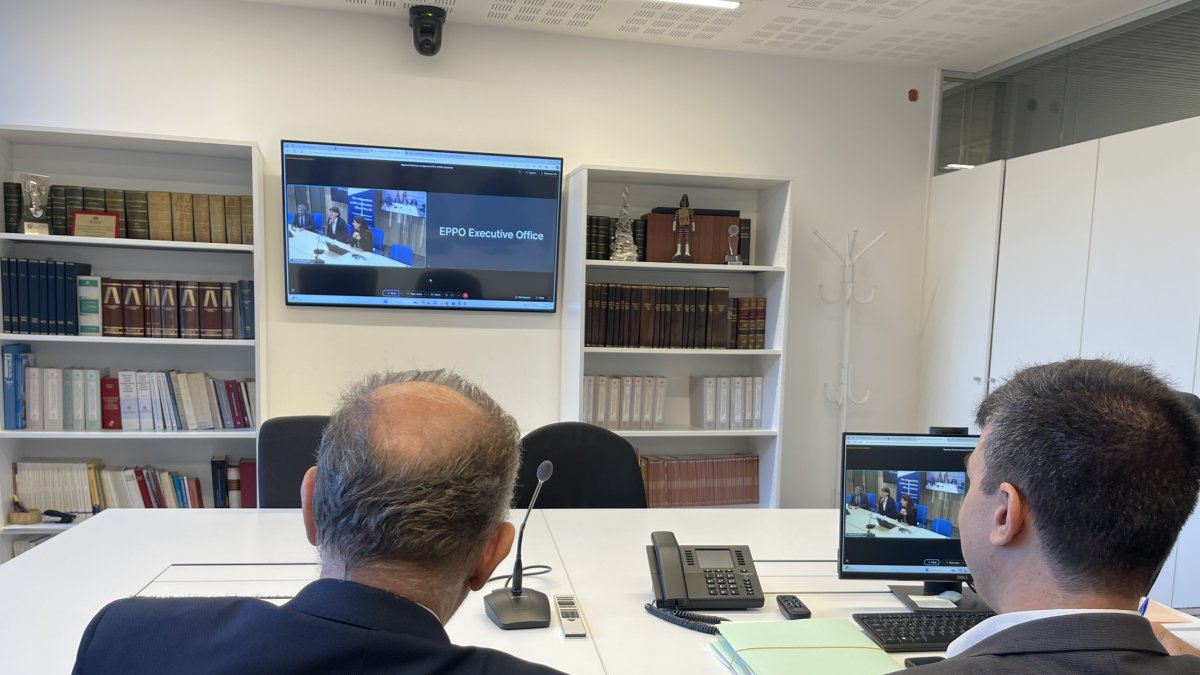 El fiscal general, Xavier Sopena, ha signat l'acord electrònicament