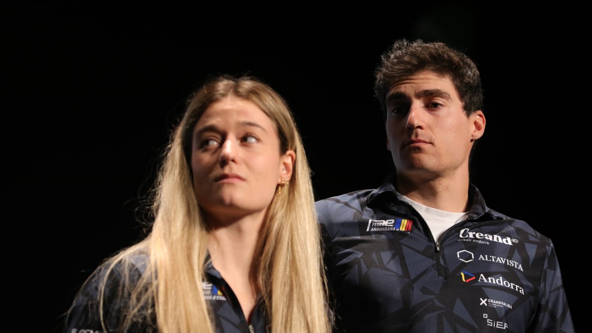 Irineu Esteve i Gina del Rio, a la presentació de la temporada de la FAE.