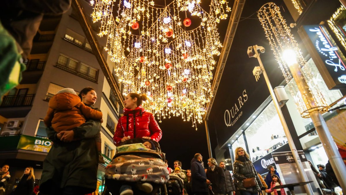 Encesa de llums a Escaldes