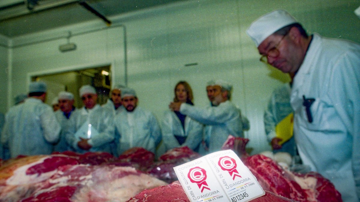 La presentació del segell de Carn de qualitat controlada d’Andorra.