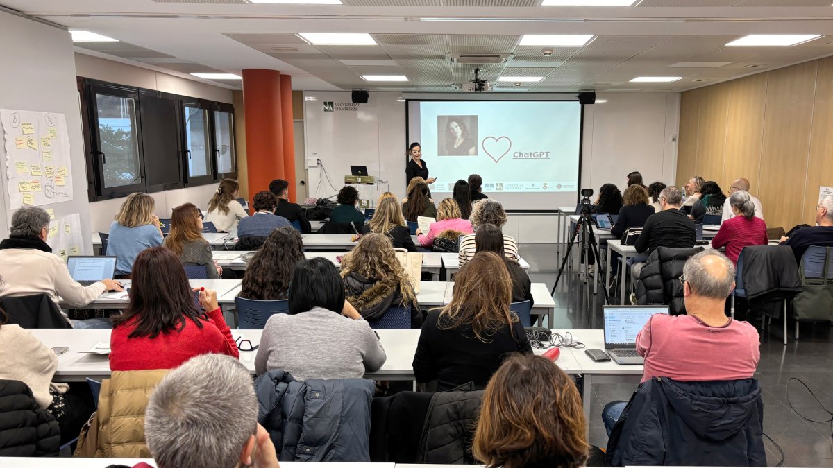 La primera jornada del congrés que ha acollit l’UdA.