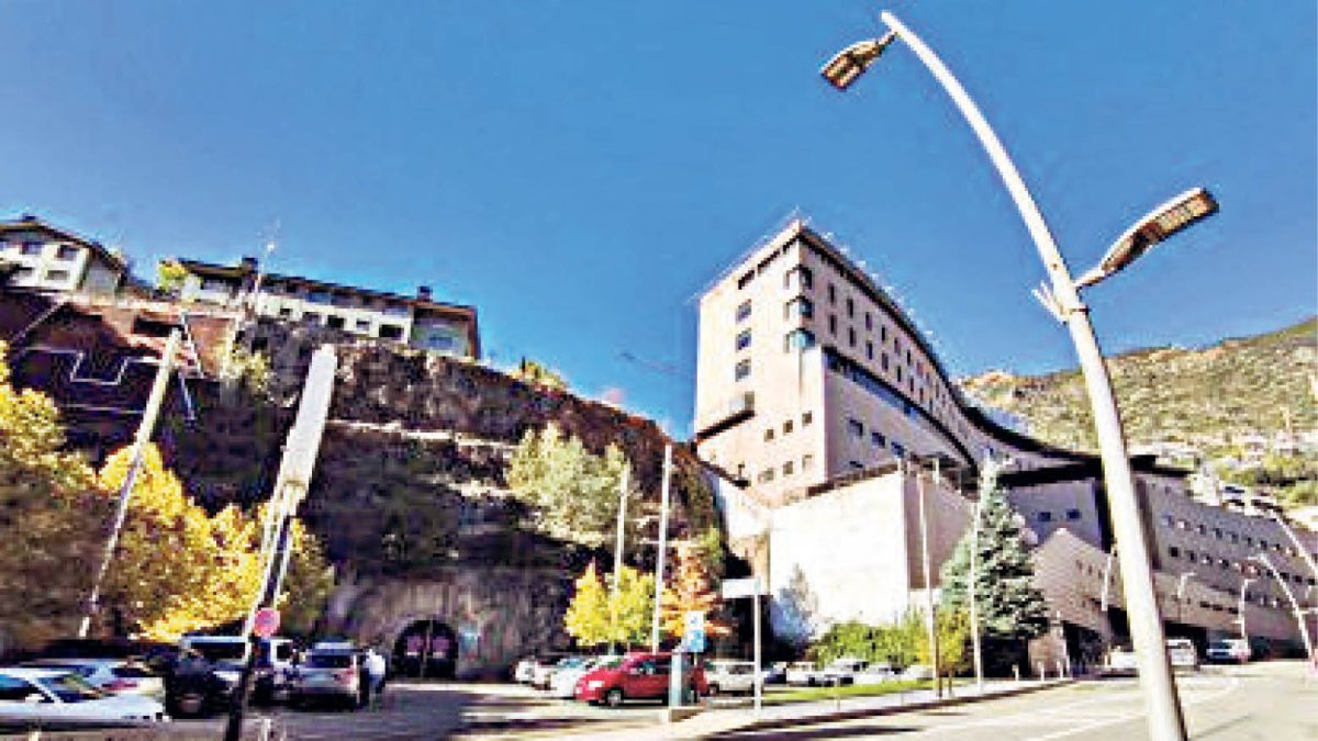 L’hospital Nostra Senyora de Meritxell.