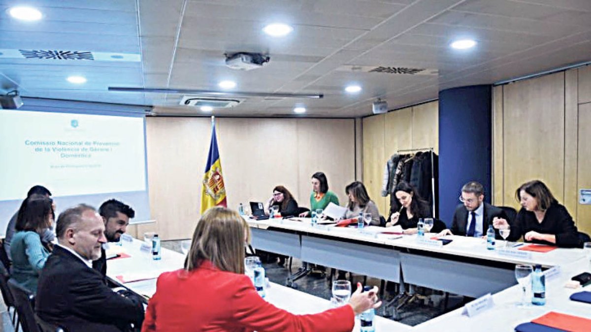 Moment de la reunió