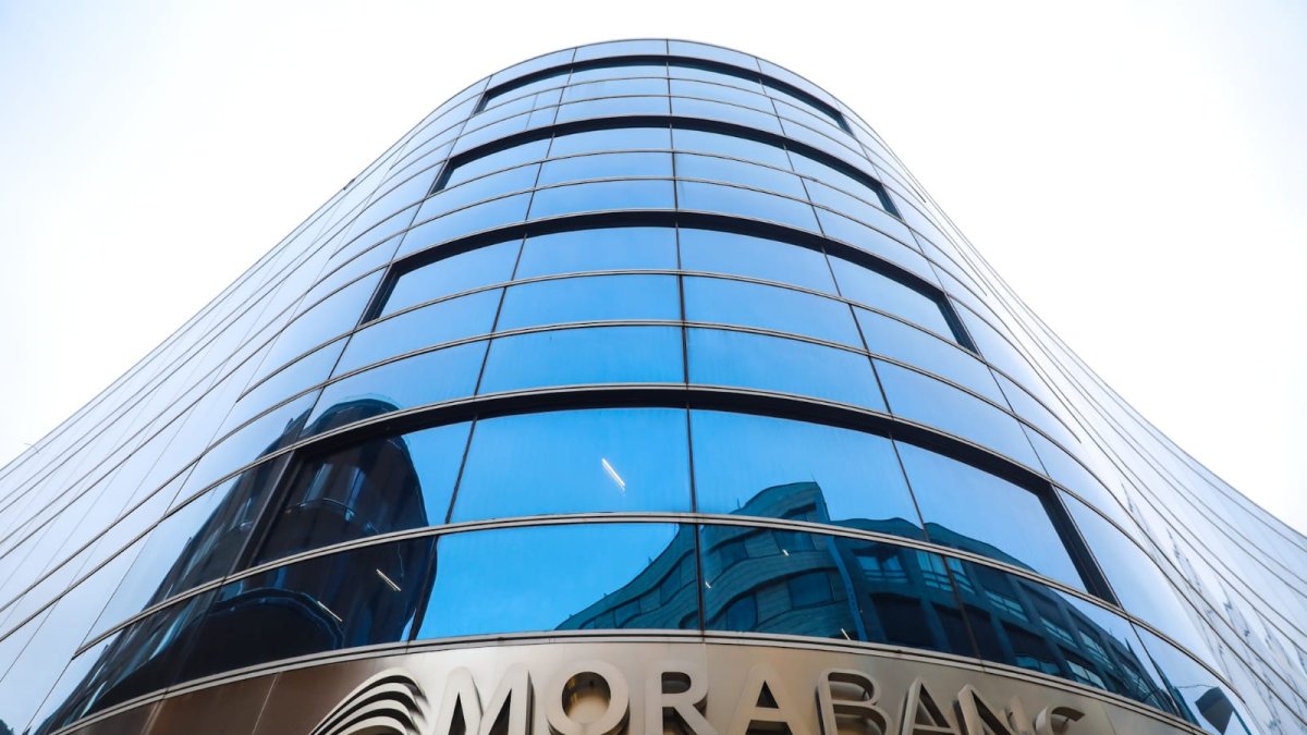 La seu central de MoraBanc a l'avinguda Meritxell