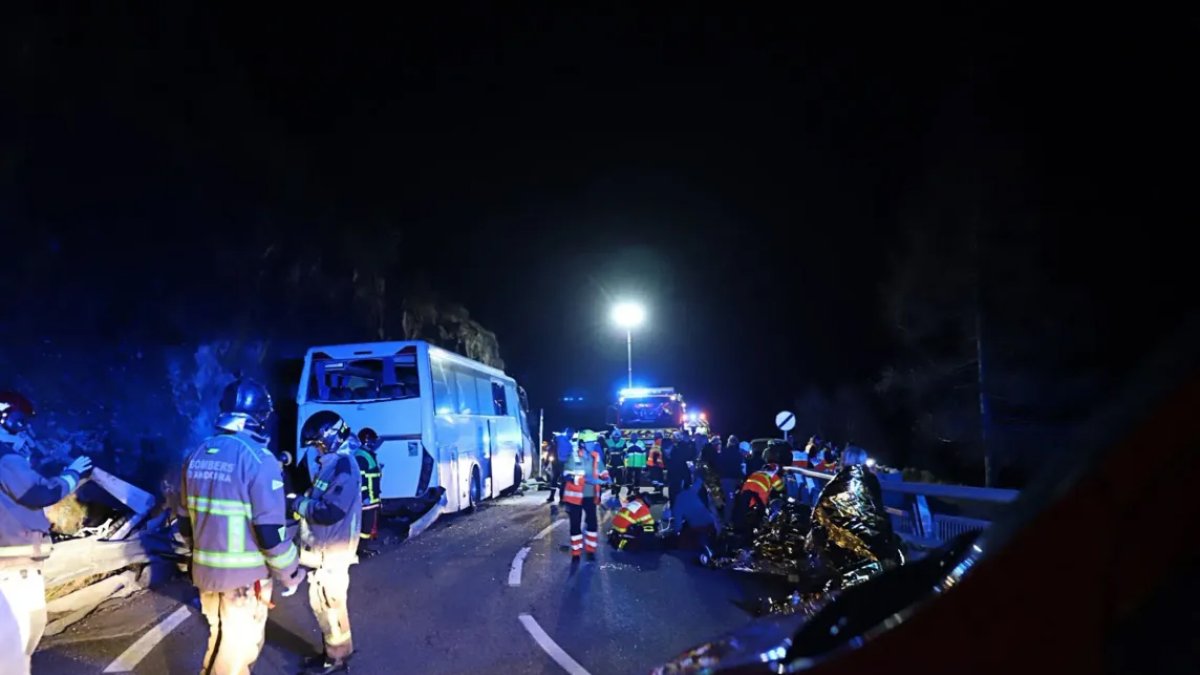 Els equips d’emergència van respondre a l’accident.