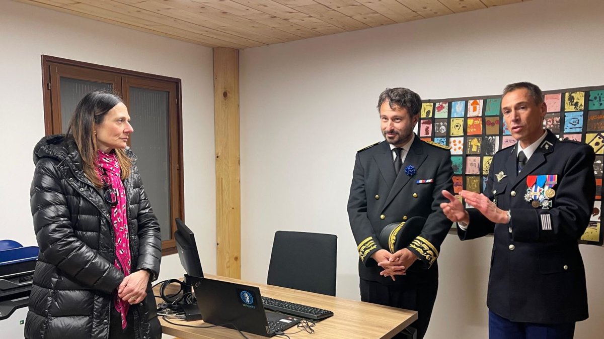 Presentació de la nova brigada de gendarmeria francesa