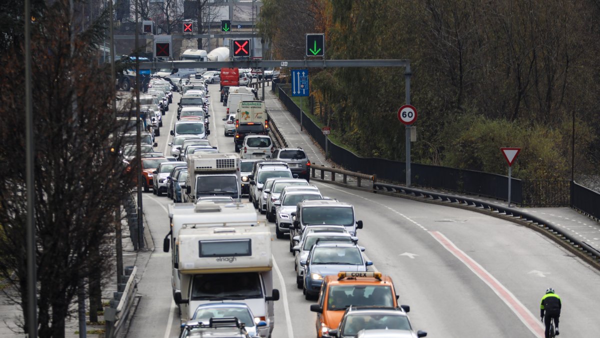 Retencions aquest matí a Andorra la Vella