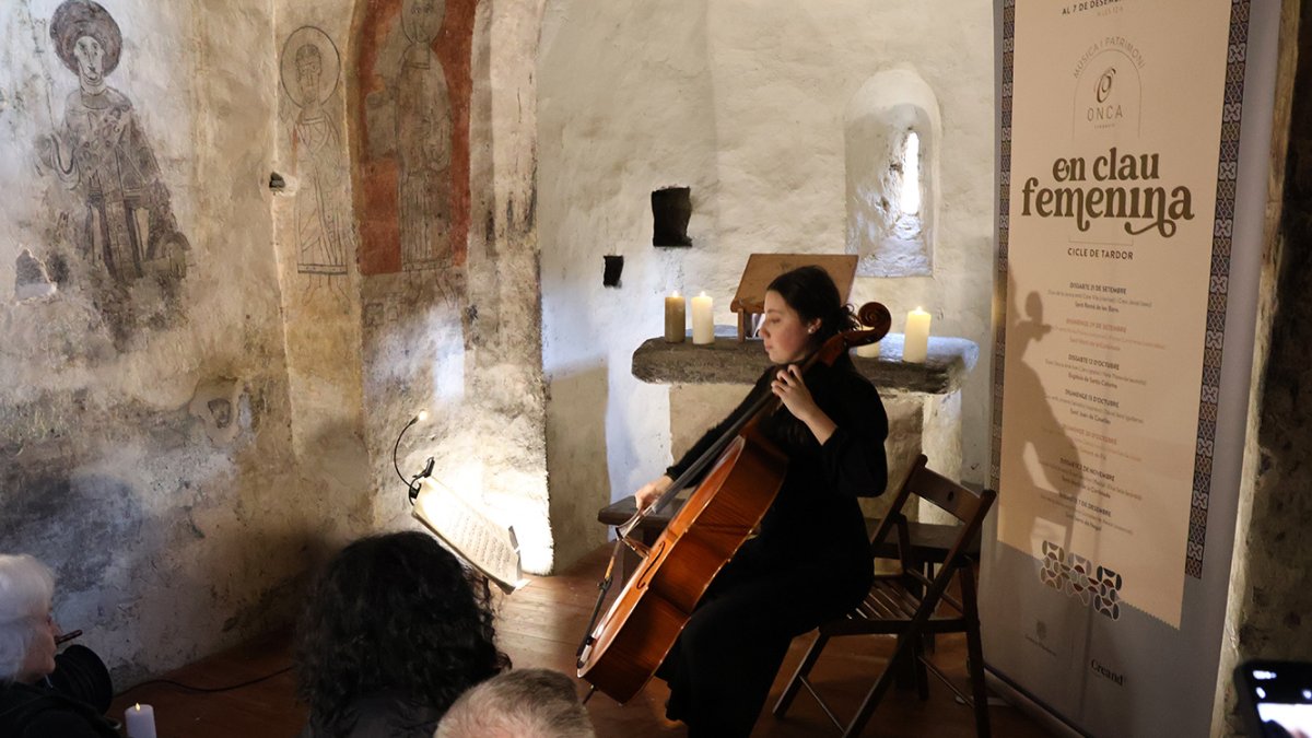 Paula González avui a Sant Serni de Nagol