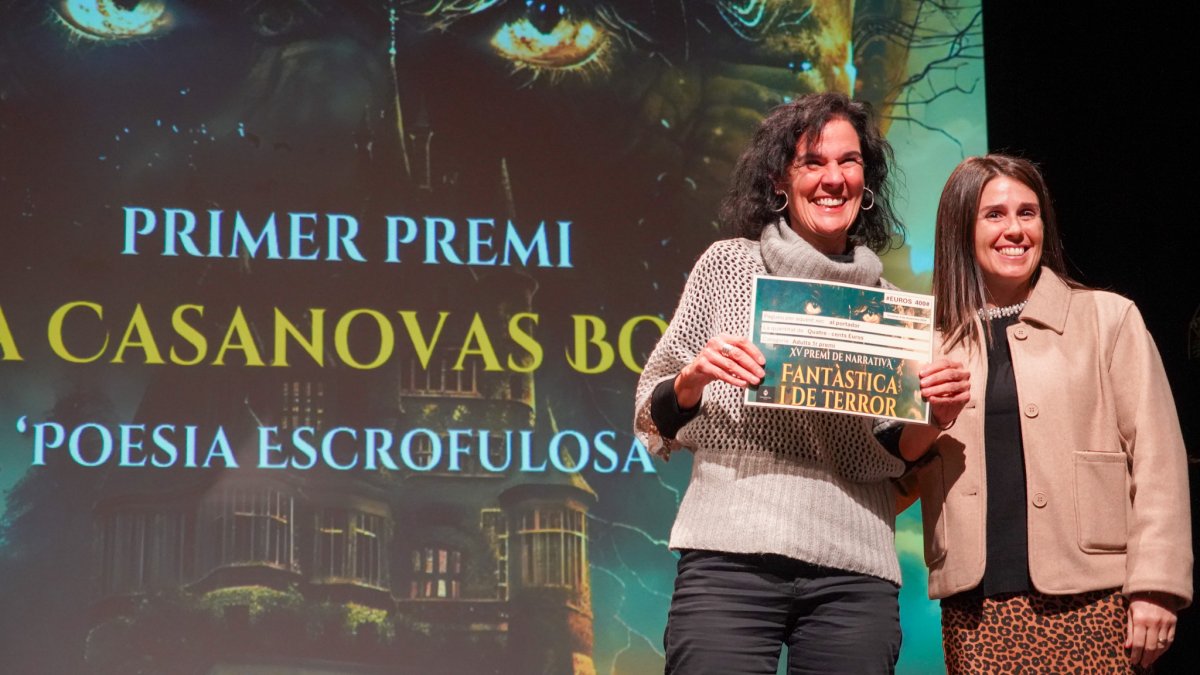 Laura Casanovas, guanyadora del XV Concurs de narrativa fantàstica i de terror