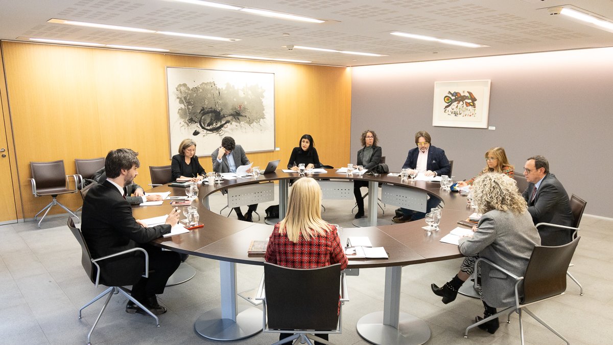 Reunió de la junta de presidents.