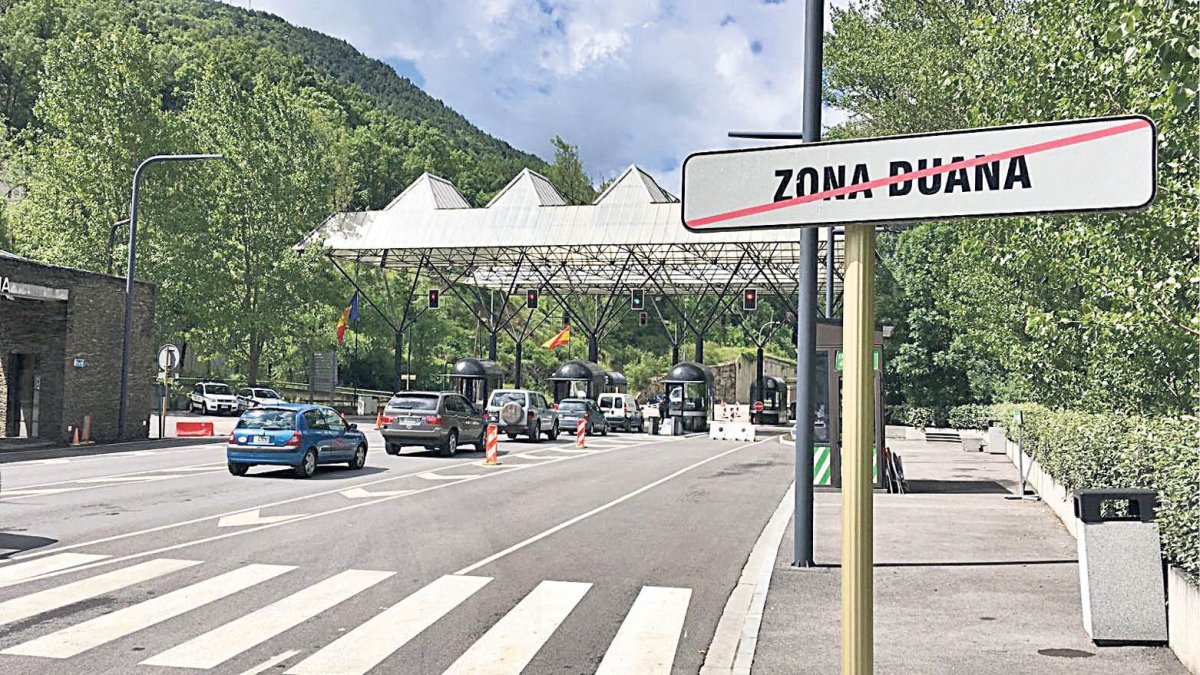 La frontera hispanoandorrana.