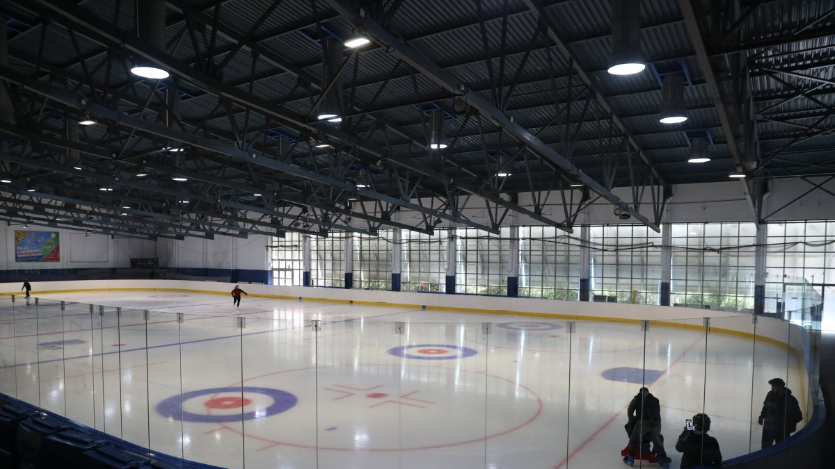 Pista de gel del Palau de Gel de Canillo