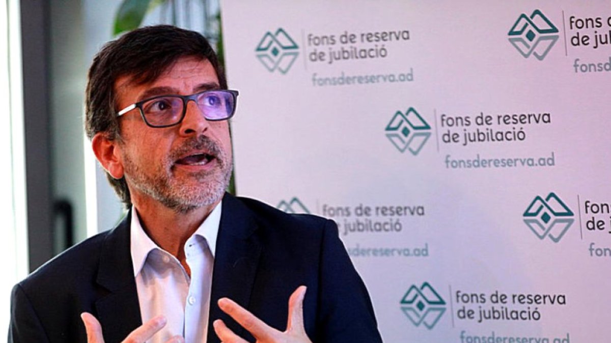 El president del fons de jubilació, Jordi Cinca.