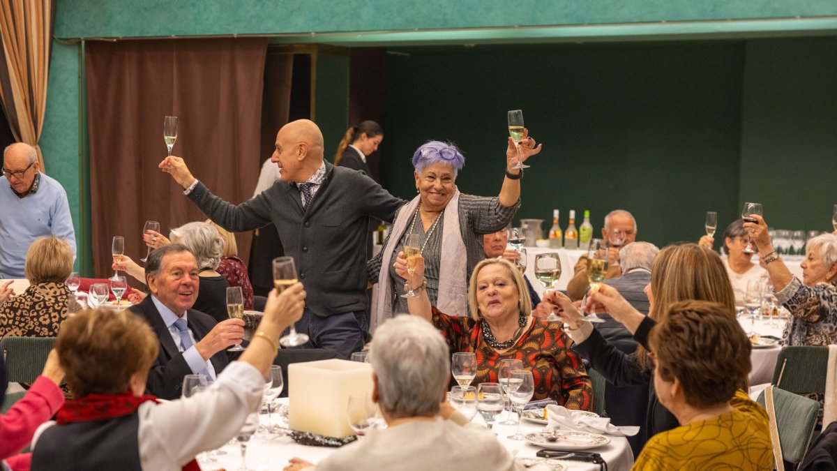 El dinar de Nadal de la gent gran d'Escaldes