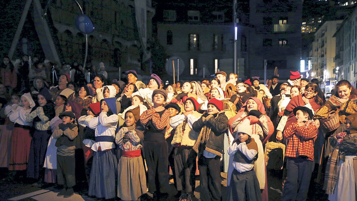 La primera funció del nou Pessebre, el 20 de desembre del 2014.