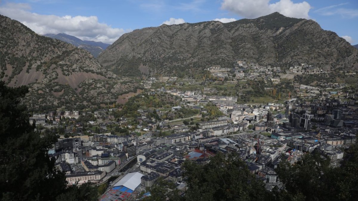 Vistes de la vall central.